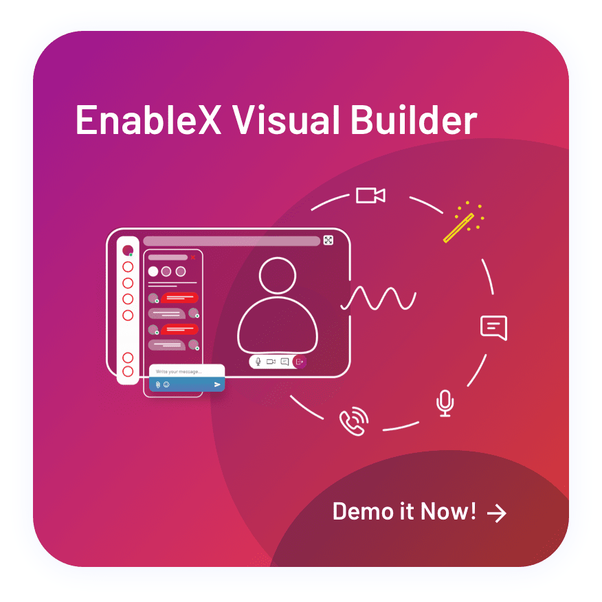 EnableX Visual Builder