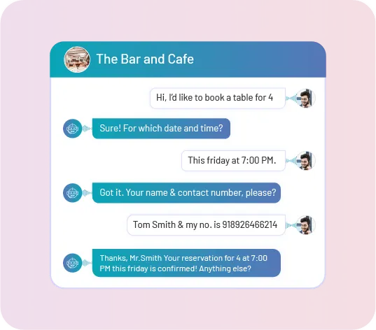 AI Voice Bot for appointment scheduling