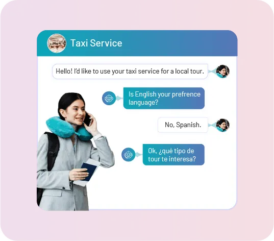 AI Voice Bot that supports 100+ languages