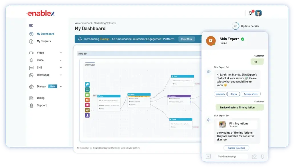 Conversational AI Chatbot Builder