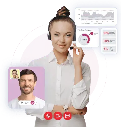 Live Agent, voice and video calls
