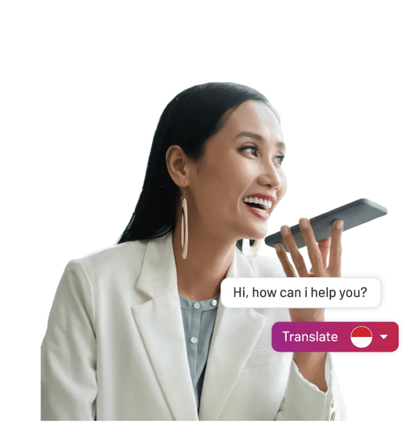 human-like tone call bot supporting over 100 languages