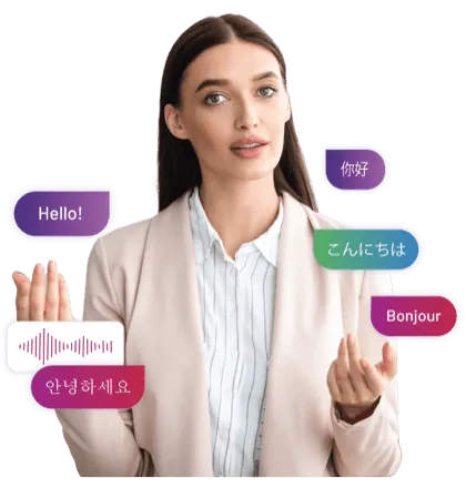 Multilingual AI Voice chatbot