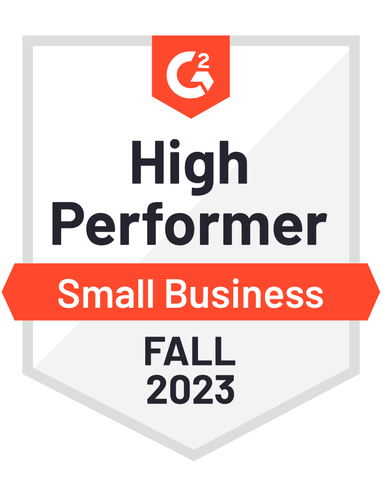 High Performer Small Business Fall 2023