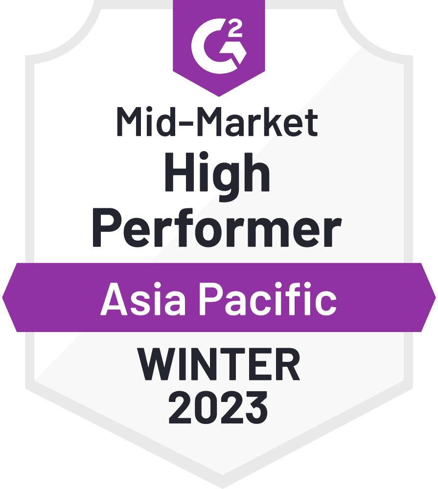 High Performer Mid-Market Asia Pacific Winter 2023