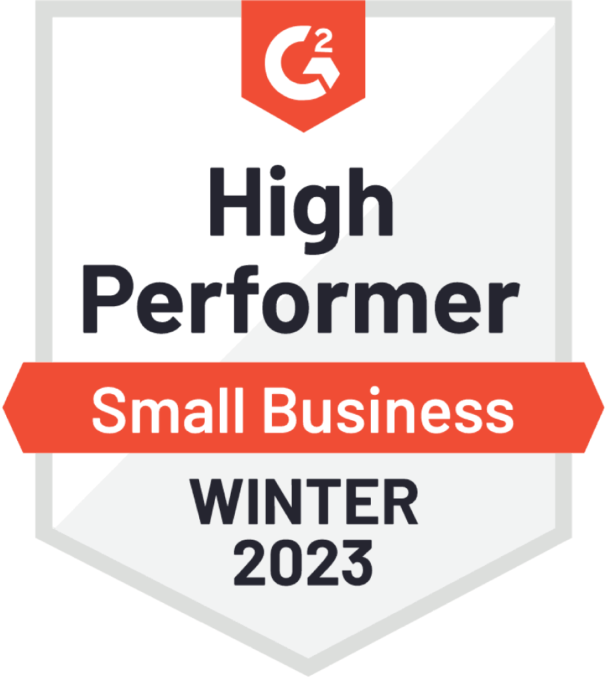 High Performer Small Business Winter 2023