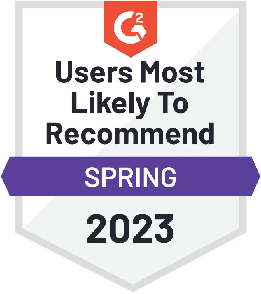 User Most likely Recommend Spring 2023