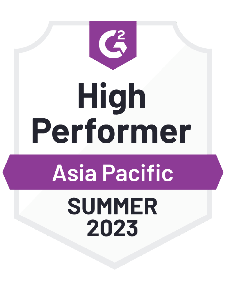 High Performer Asia Pacific Summer 2023
