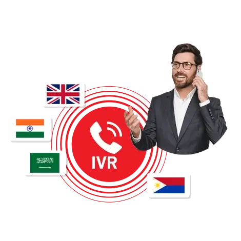 AI conversational IVR with speech recognition