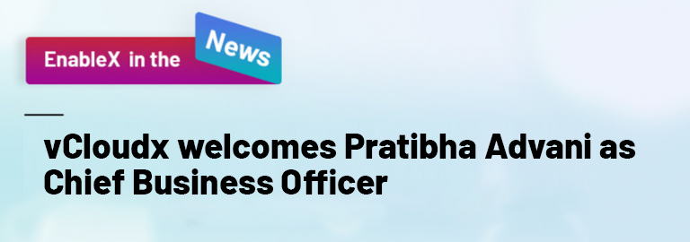 vCloudx welcomes Pratibha Advani
