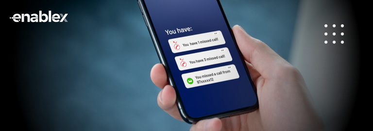 EnableX Missed Call Alert - Featured image