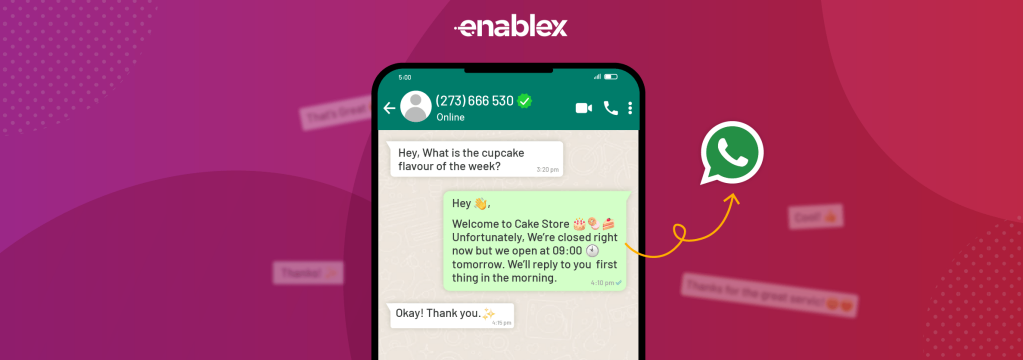 WhatsApp Business Greeting Messages