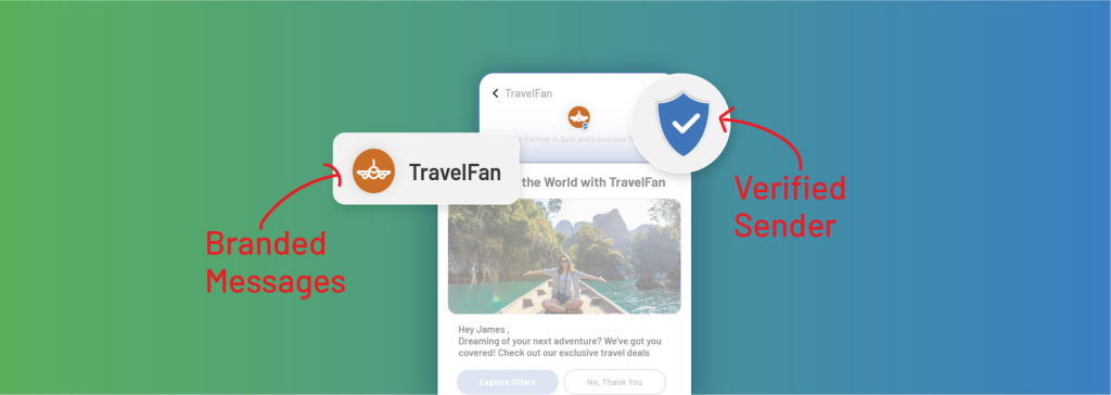 RCS Business Messaging Sender Verification